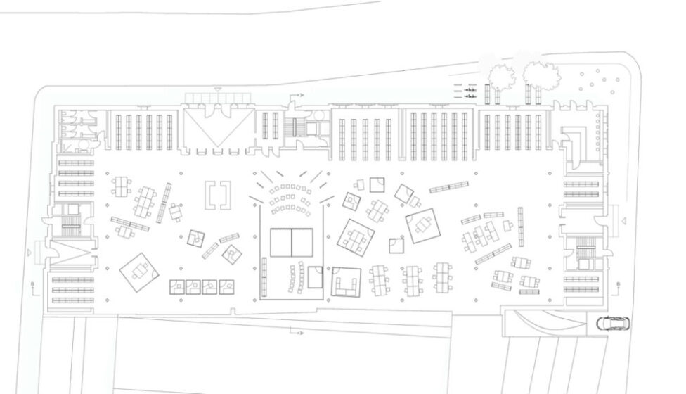 Urban Exchange Hall l 2017 l Erdegschoss