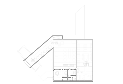 Hackney Wick Brewery l 2016 l Grundriss Obergeschoss